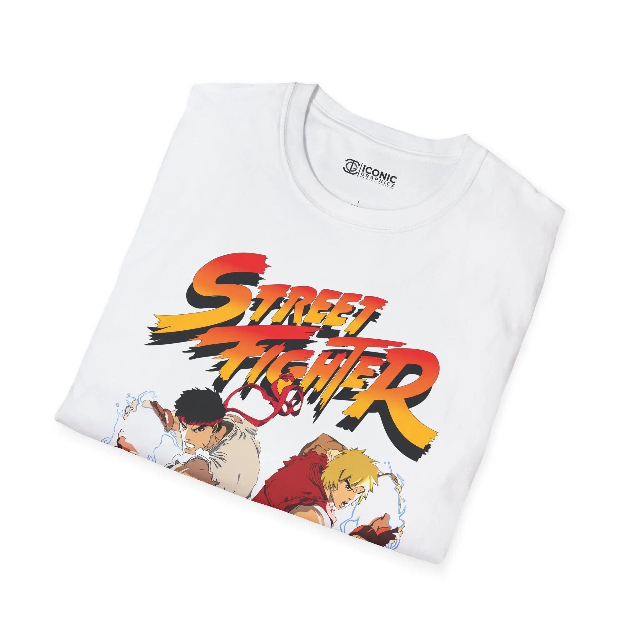 Street Fighter T-Shirt - Retro Gaming Tee Printify