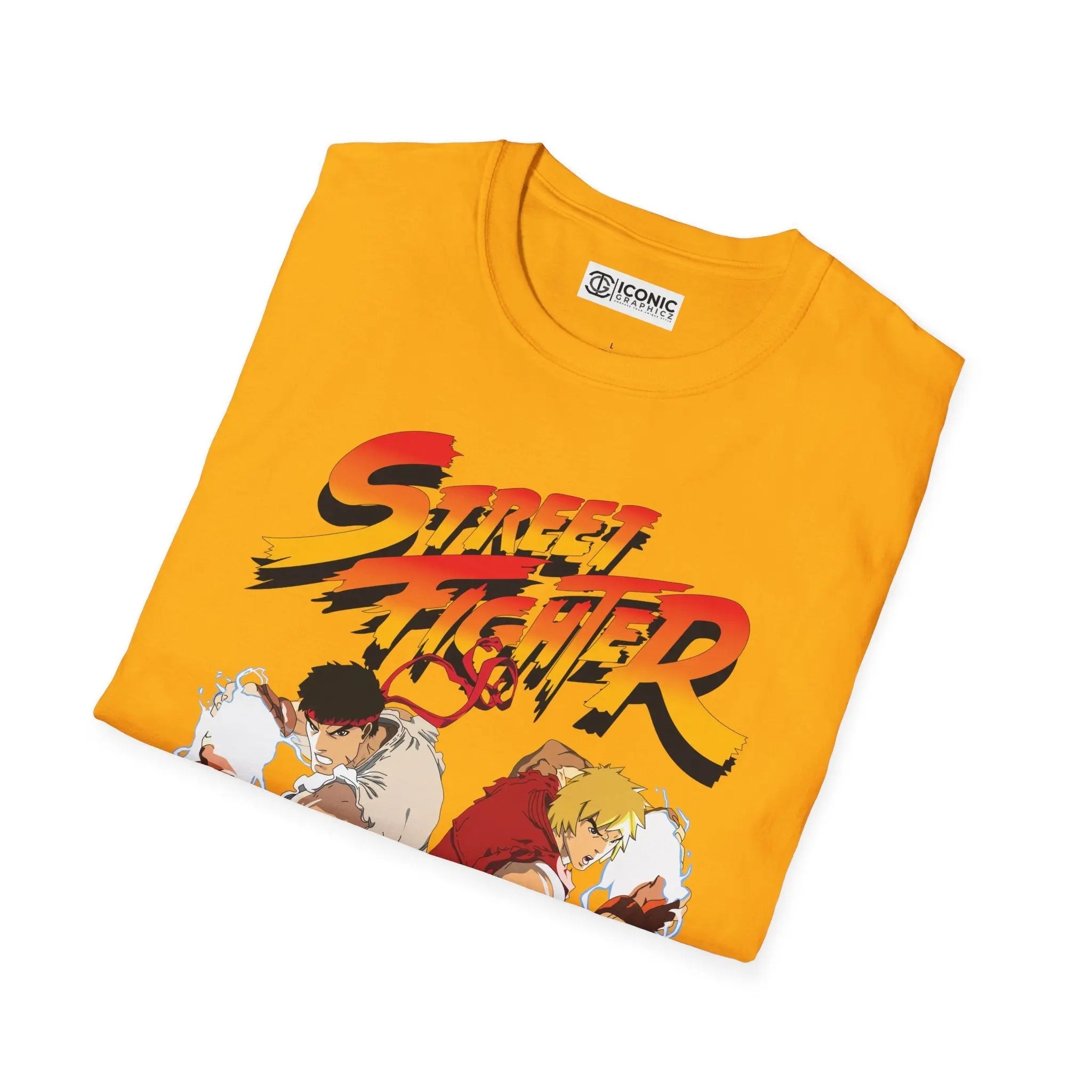 Street Fighter T-Shirt - Retro Gaming Tee Printify