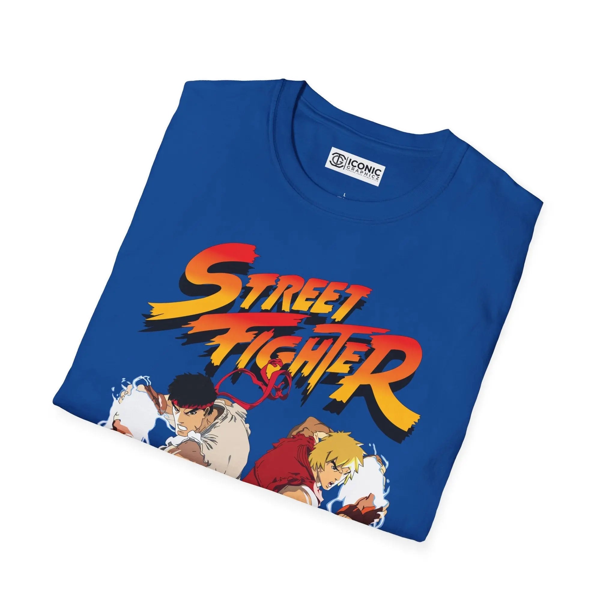Street Fighter T-Shirt - Retro Gaming Tee Printify