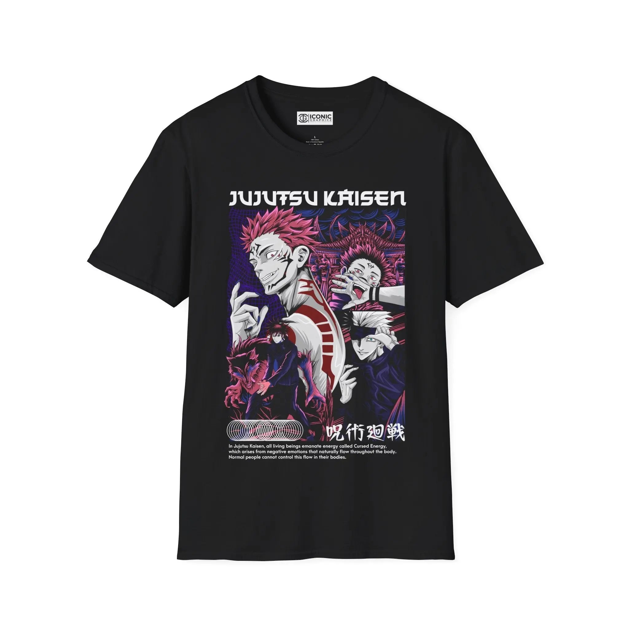 Sukuna Jujitsu Kaisen T-Shirt Printify