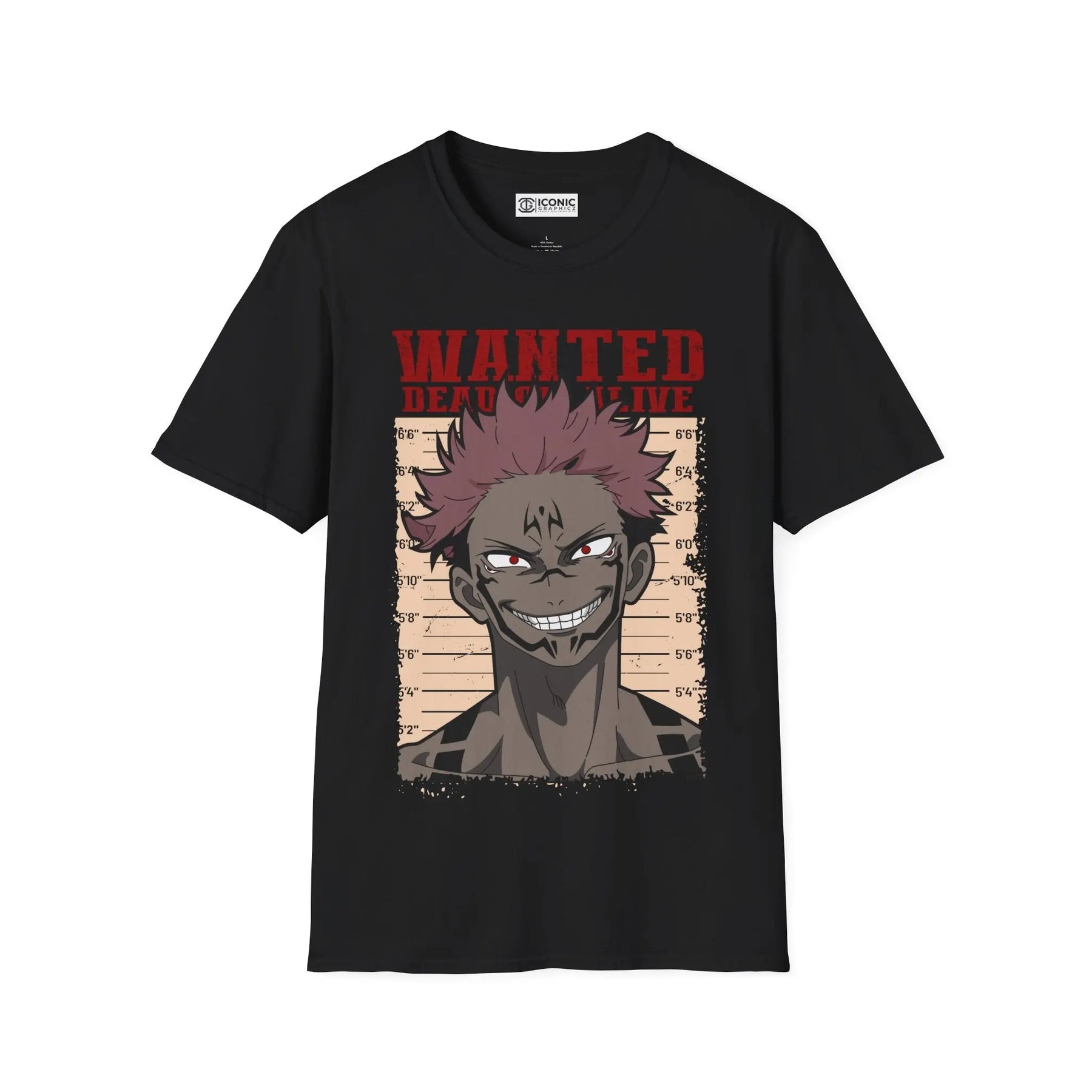 Sukuna Jujitsu Kaisen T-Shirt Printify
