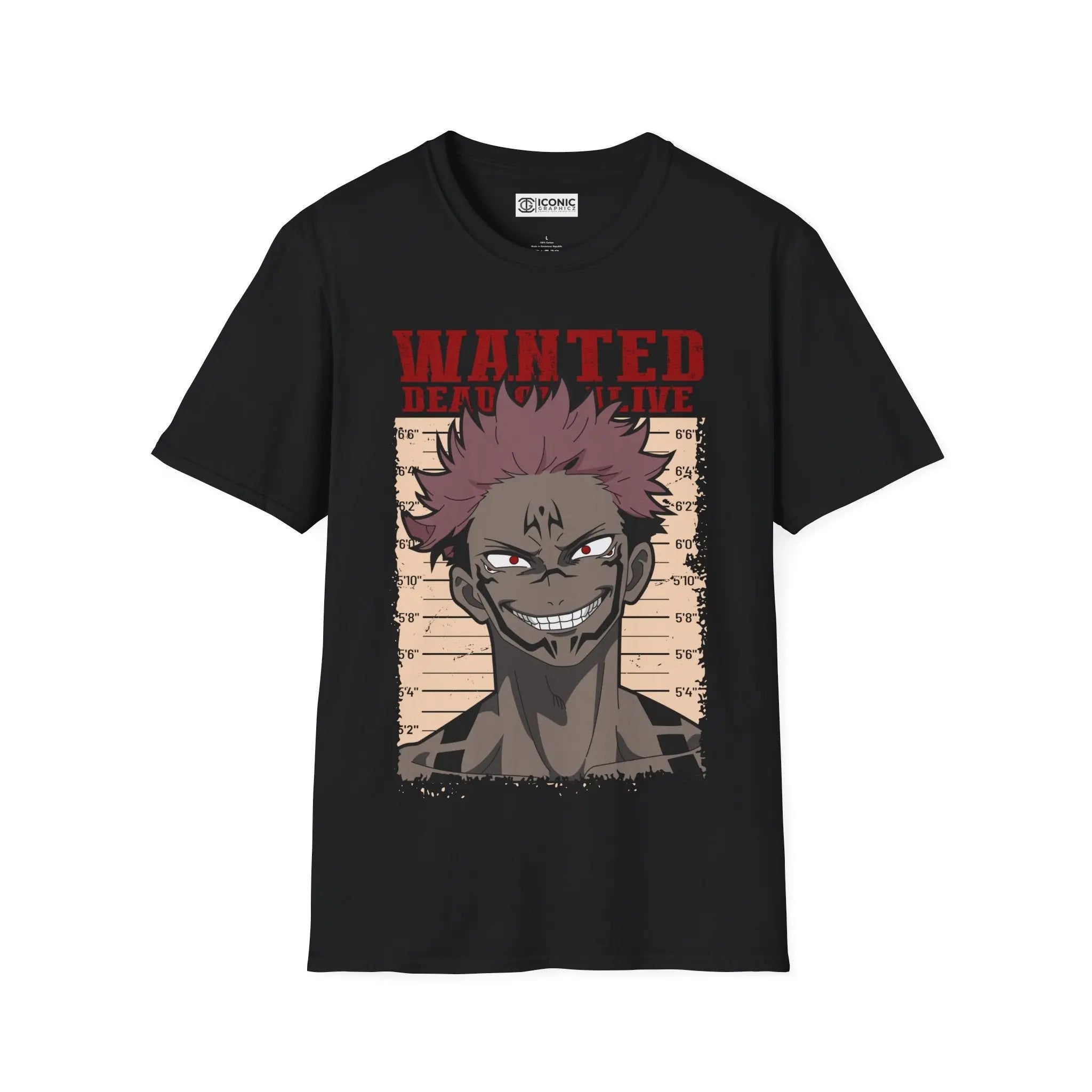 Sukuna Jujitsu Kaisen T-Shirt Printify