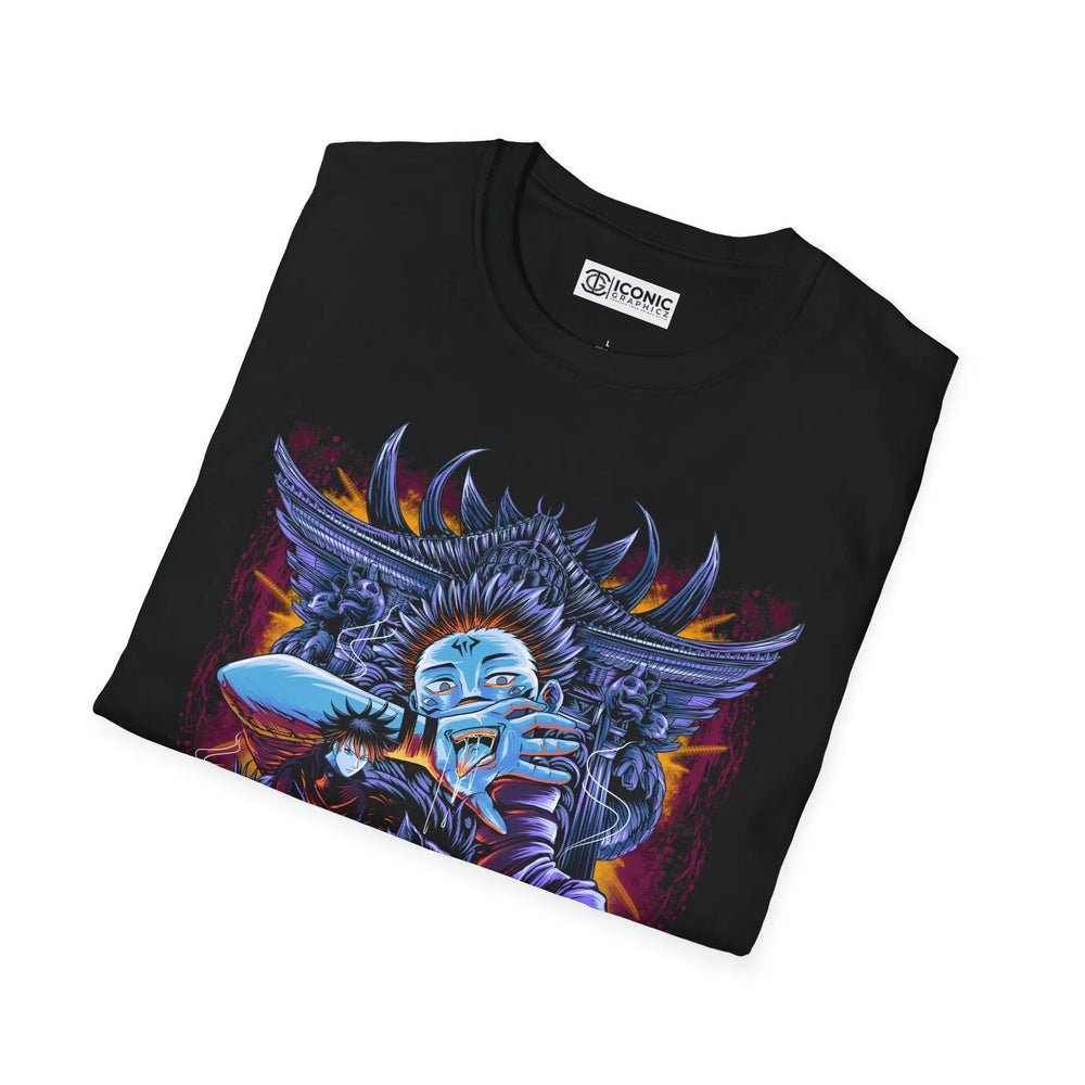 Sukuna and Megumi Jujitsu Kaisen T-Shirt Printify