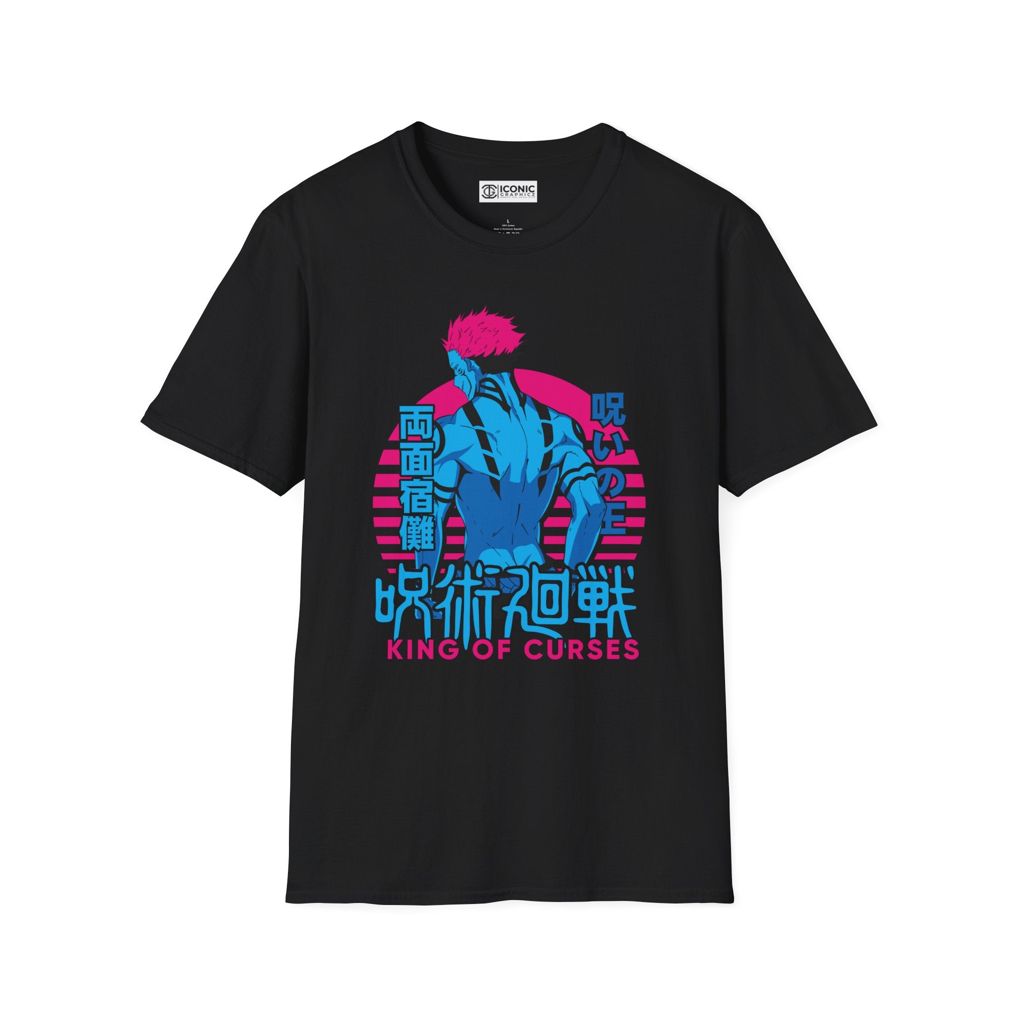 Sukuna Jujitsu Kaisen T-Shirt - IGZ Clothing  - Sukuna Unisex Softstyle T-Shirt Best Price 26 at IGZ Clothing 
