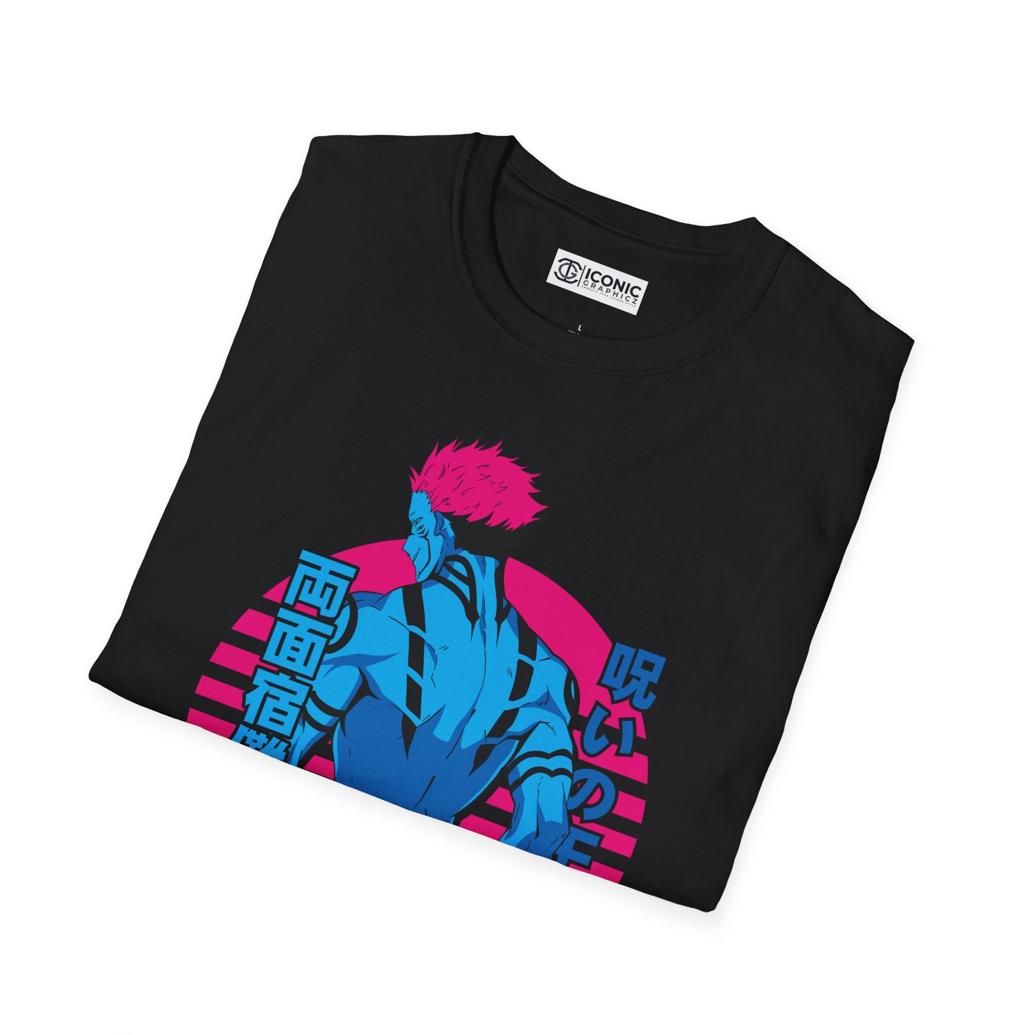 Sukuna Jujitsu Kaisen T-Shirt - IGZ Clothing  - Sukuna Unisex Softstyle T-Shirt Best Price 26 at IGZ Clothing 