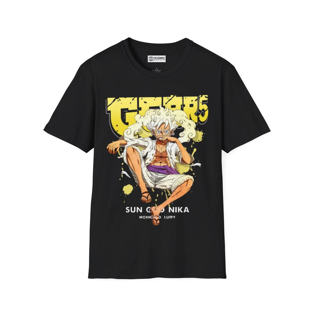 Sun God Luffy One Piece T-Shirt Printify