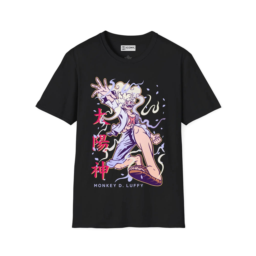 Sun God Luffy One Piece T-Shirt Printify