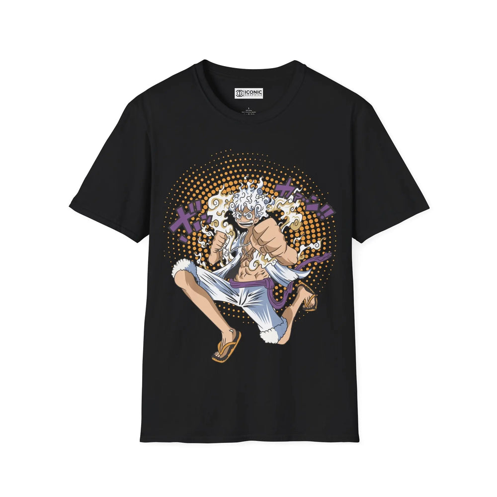 Sun God Luffy One Piece T-Shirt Printify