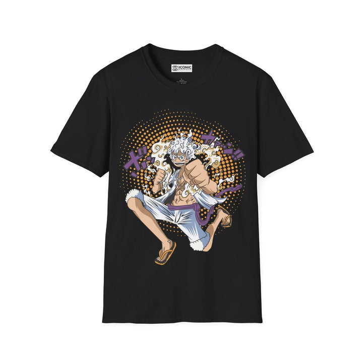 Sun God Luffy One Piece T-Shirt Printify