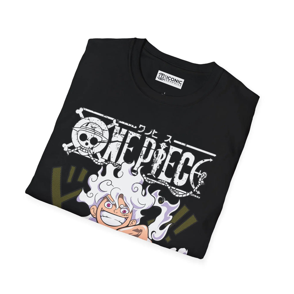 Sun God Luffy One Piece T-Shirt Printify