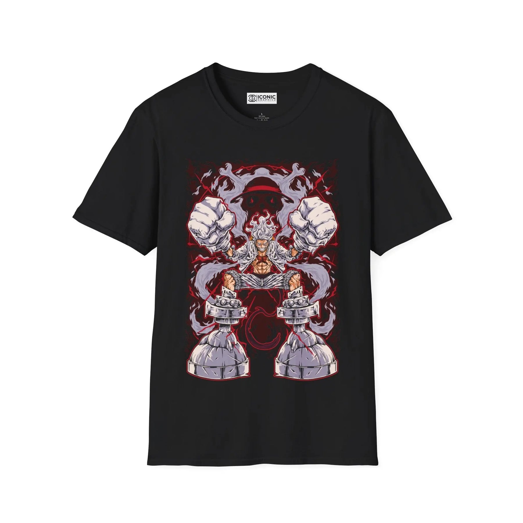 Sun God Luffy One Piece T-Shirt Printify