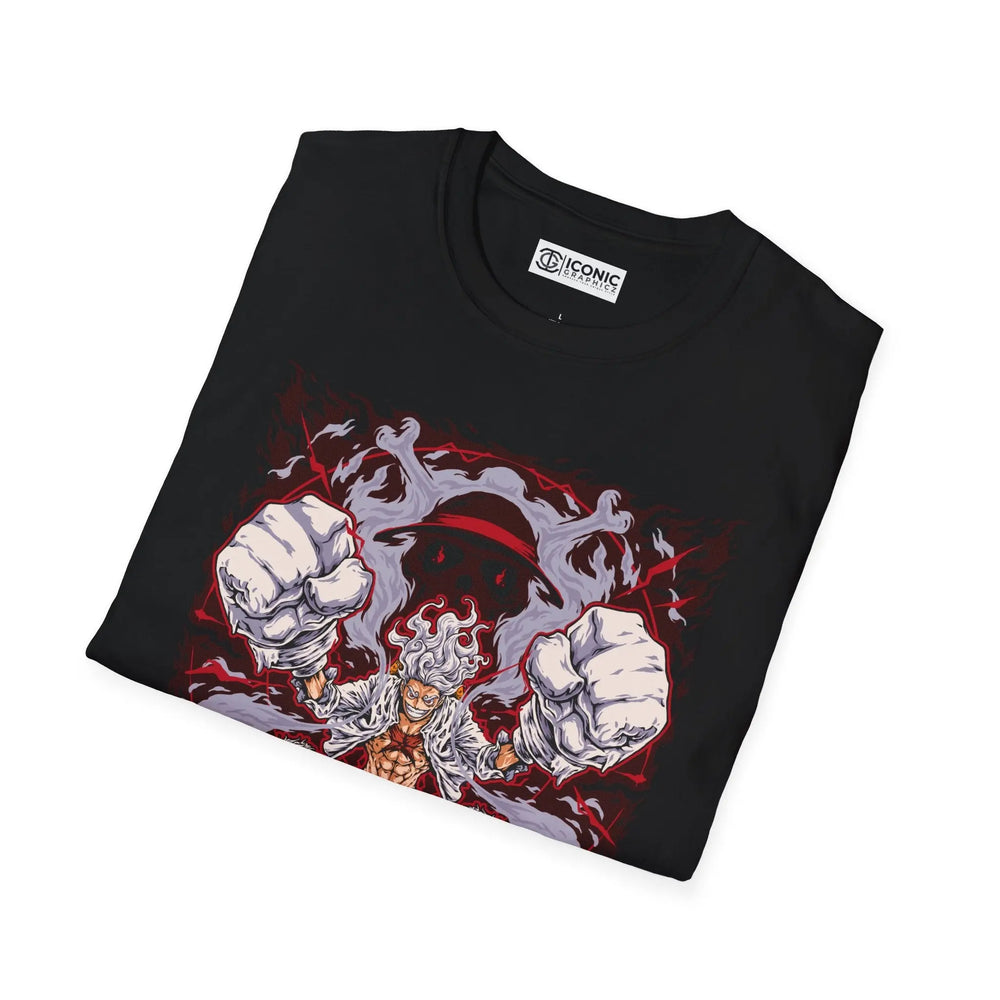Sun God Luffy One Piece T-Shirt Printify