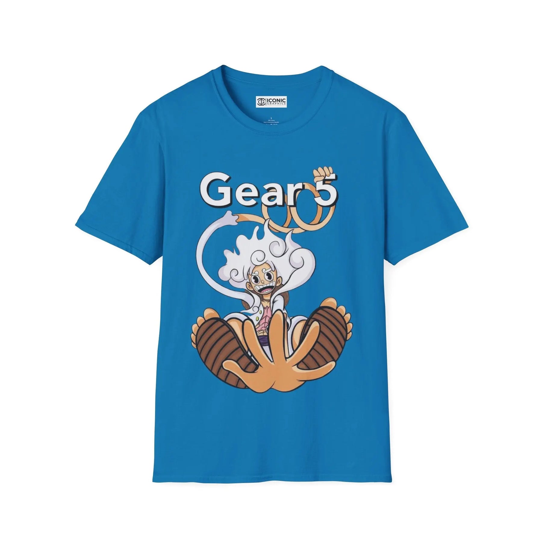 Sun God Luffy One Piece T-Shirt Printify
