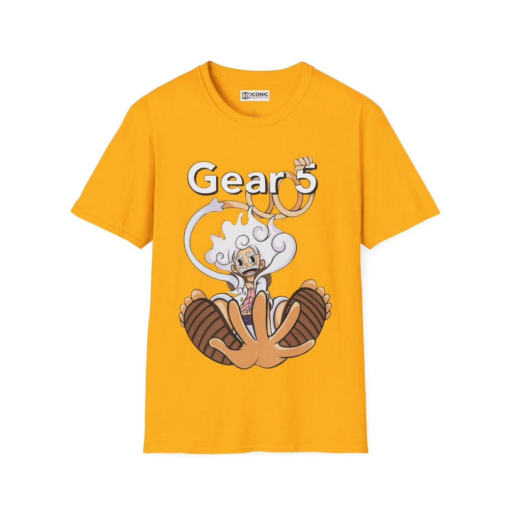 Sun God Luffy One Piece T-Shirt Printify