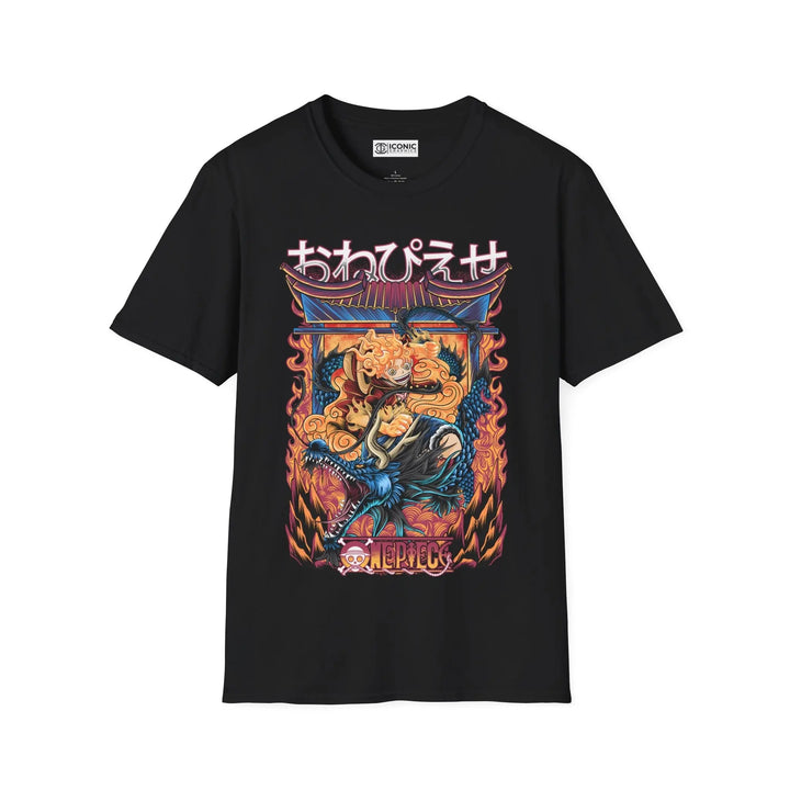 Sun God Luffy One Piece T-Shirt Printify