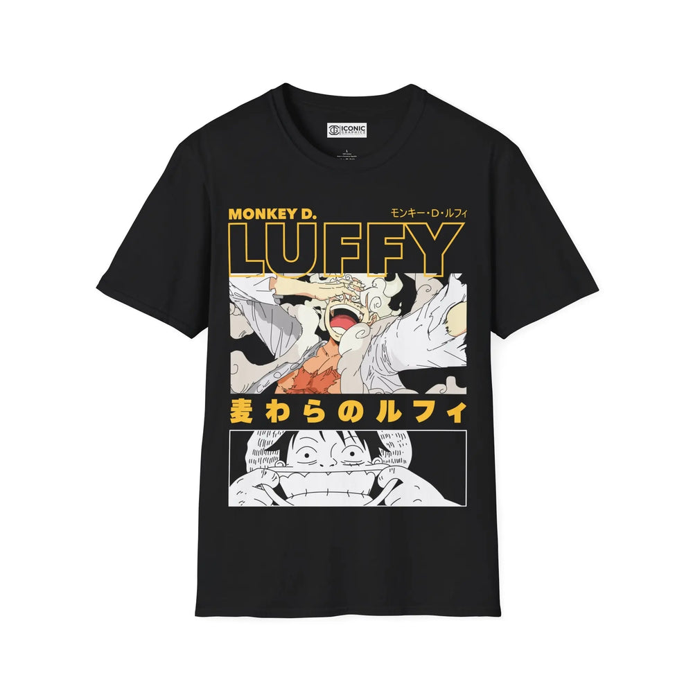 Sun God Luffy One Piece T-Shirt Printify