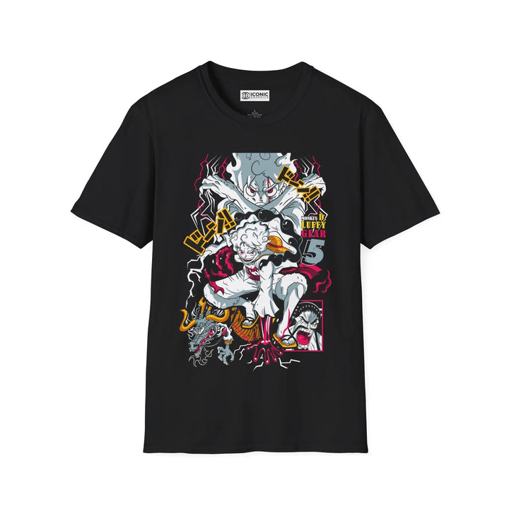 Sun God Luffy One Piece T-Shirt Printify