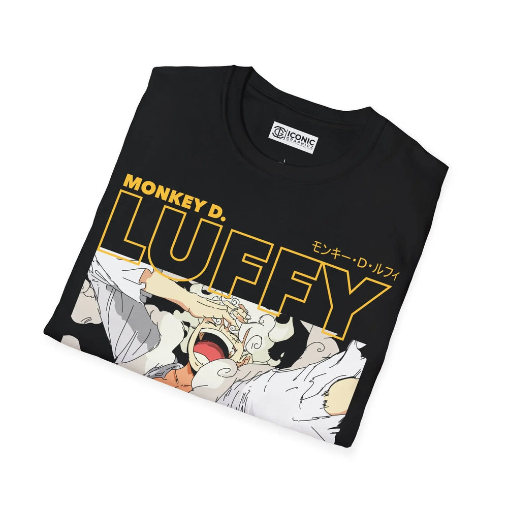 Sun God Luffy One Piece T-Shirt Printify