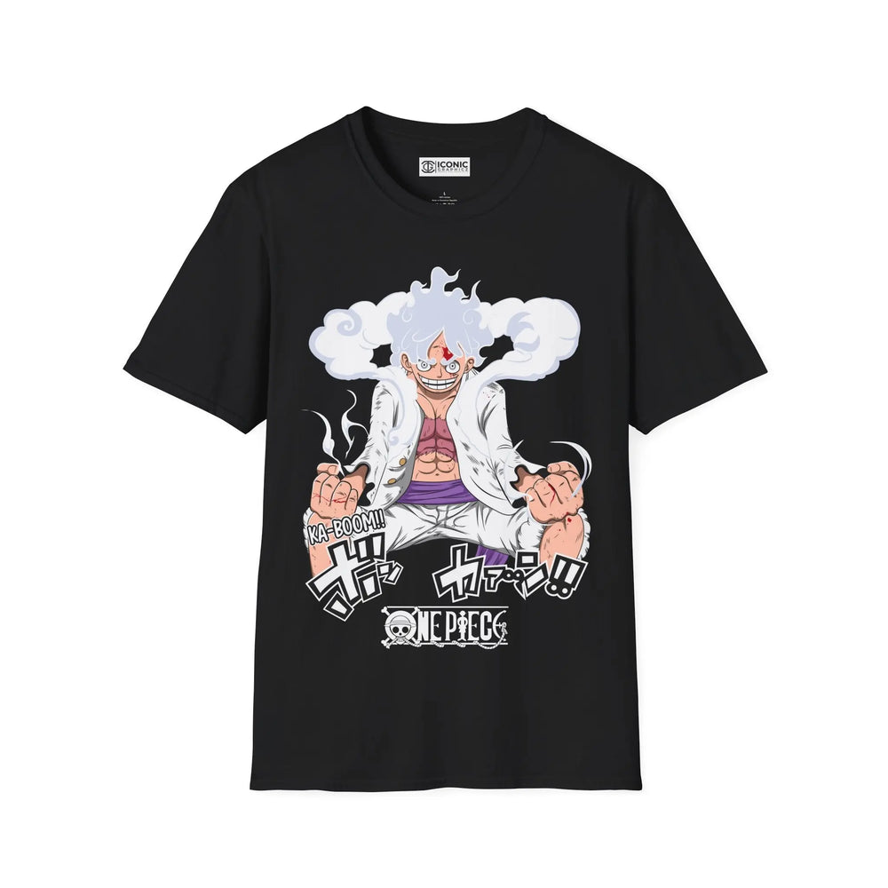 Sun God Luffy One Piece T-Shirt Printify