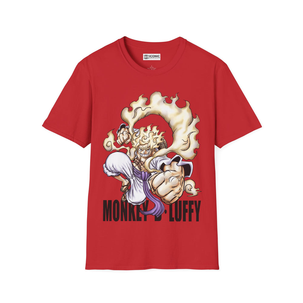 Sun God Luffy One Piece T-Shirt - IGZ Clothing  - Sun God Luffy Unisex Softstyle T-Shirt Best Price 26 at IGZ Clothing 