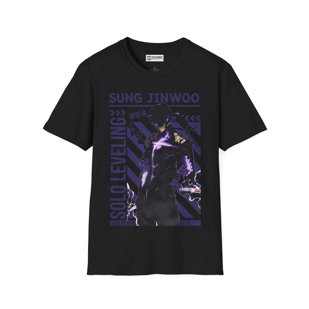 Sung Jinwoo Solo Leveling T-Shirt Printify