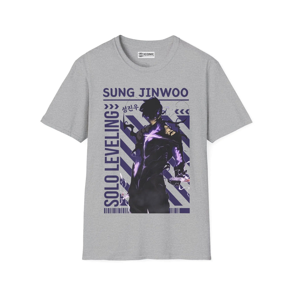 Sung Jinwoo Solo Leveling T-Shirt Printify