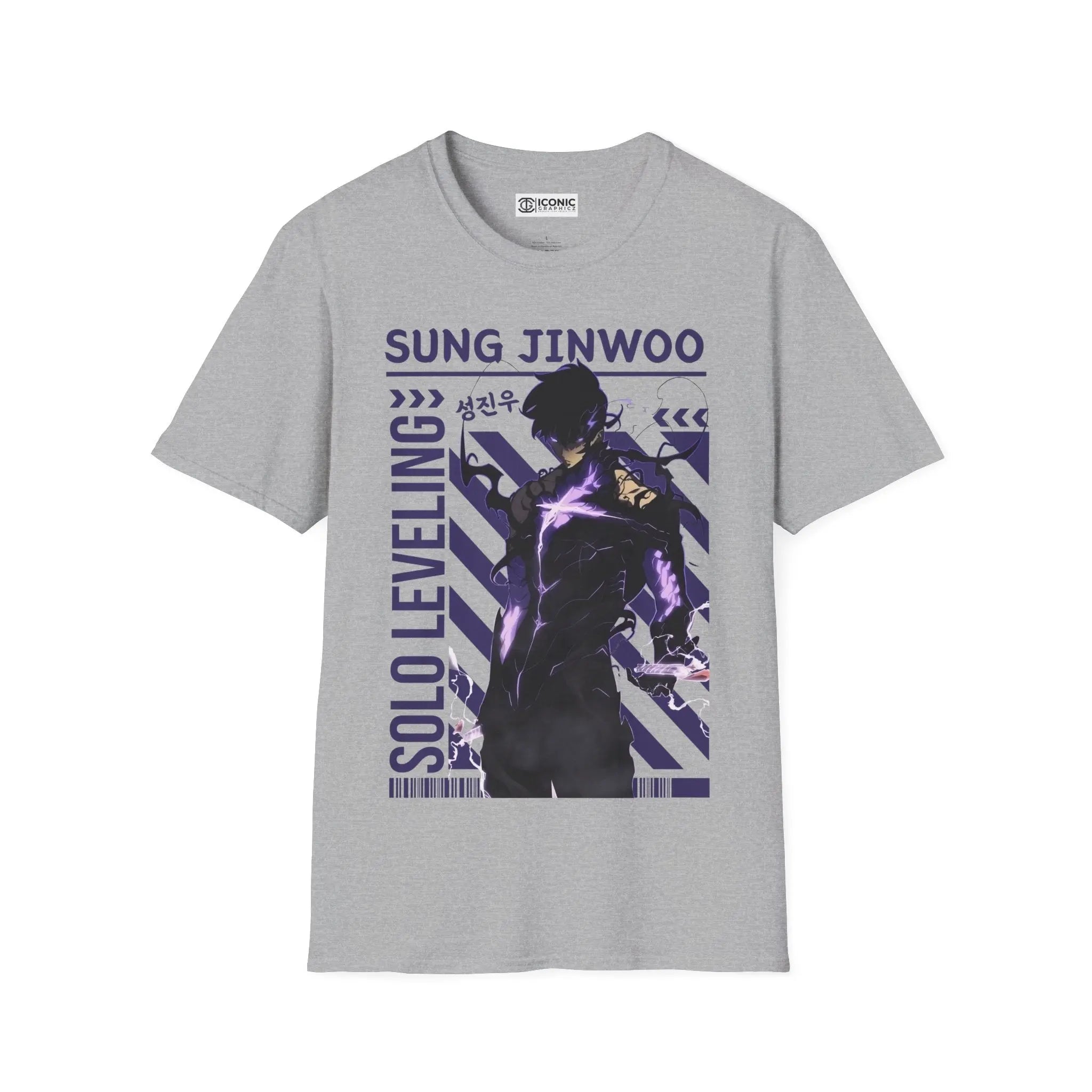 Sung Jinwoo Solo Leveling T-Shirt Printify