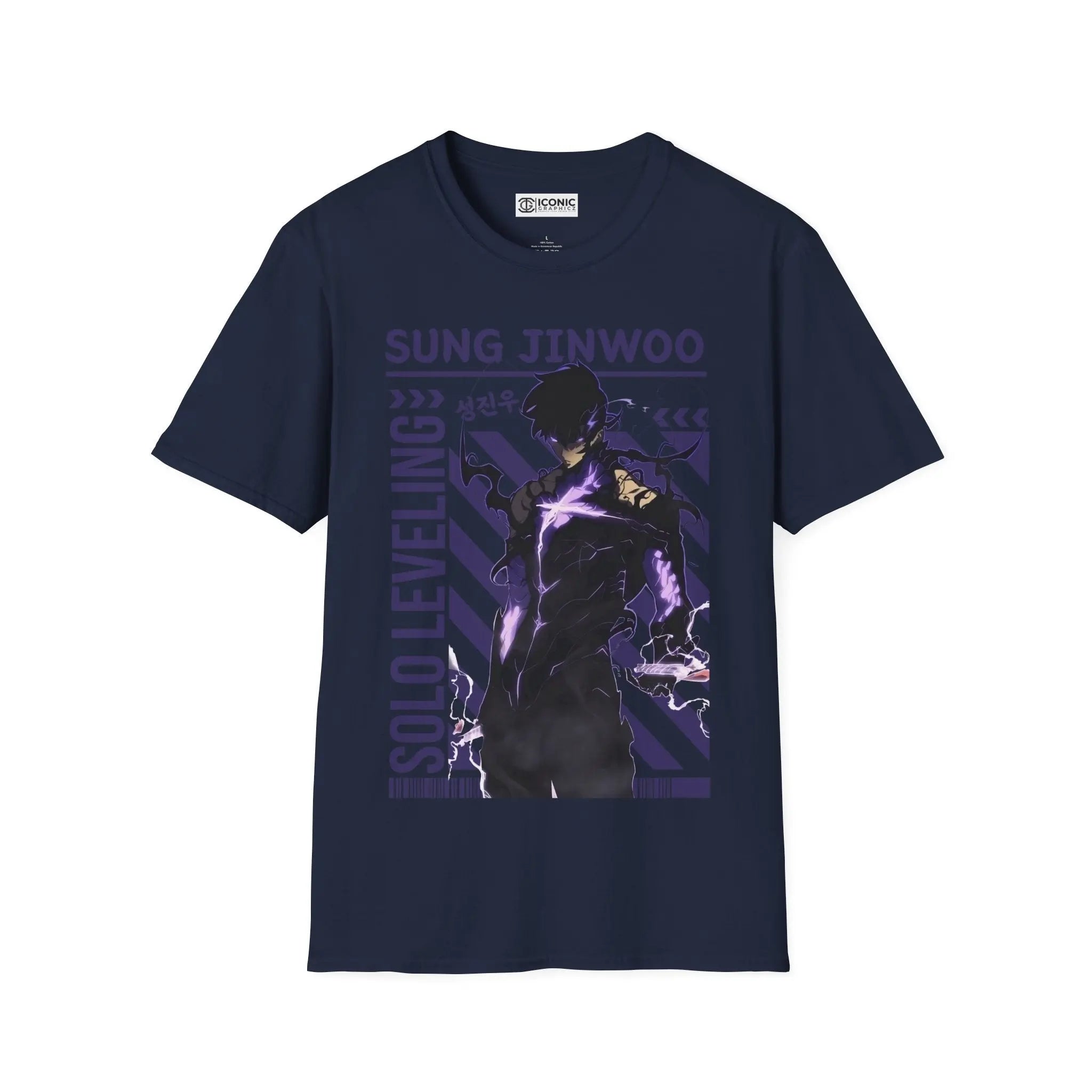 Sung Jinwoo Solo Leveling T-Shirt Printify