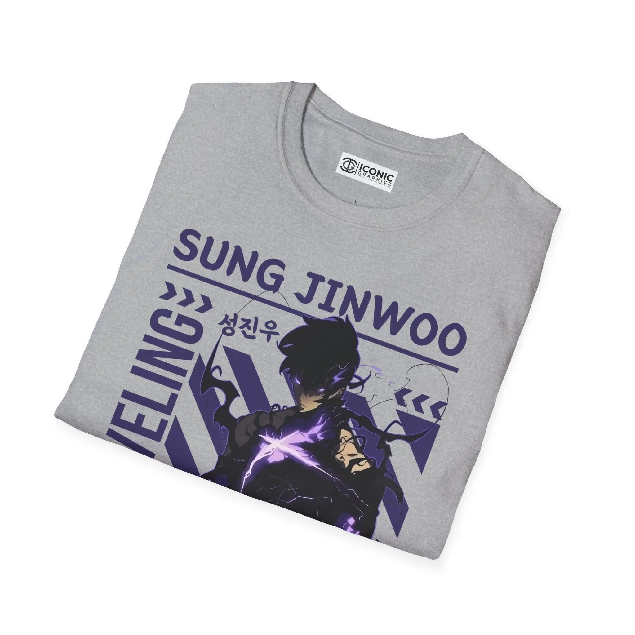 Sung Jinwoo Solo Leveling T-Shirt Printify