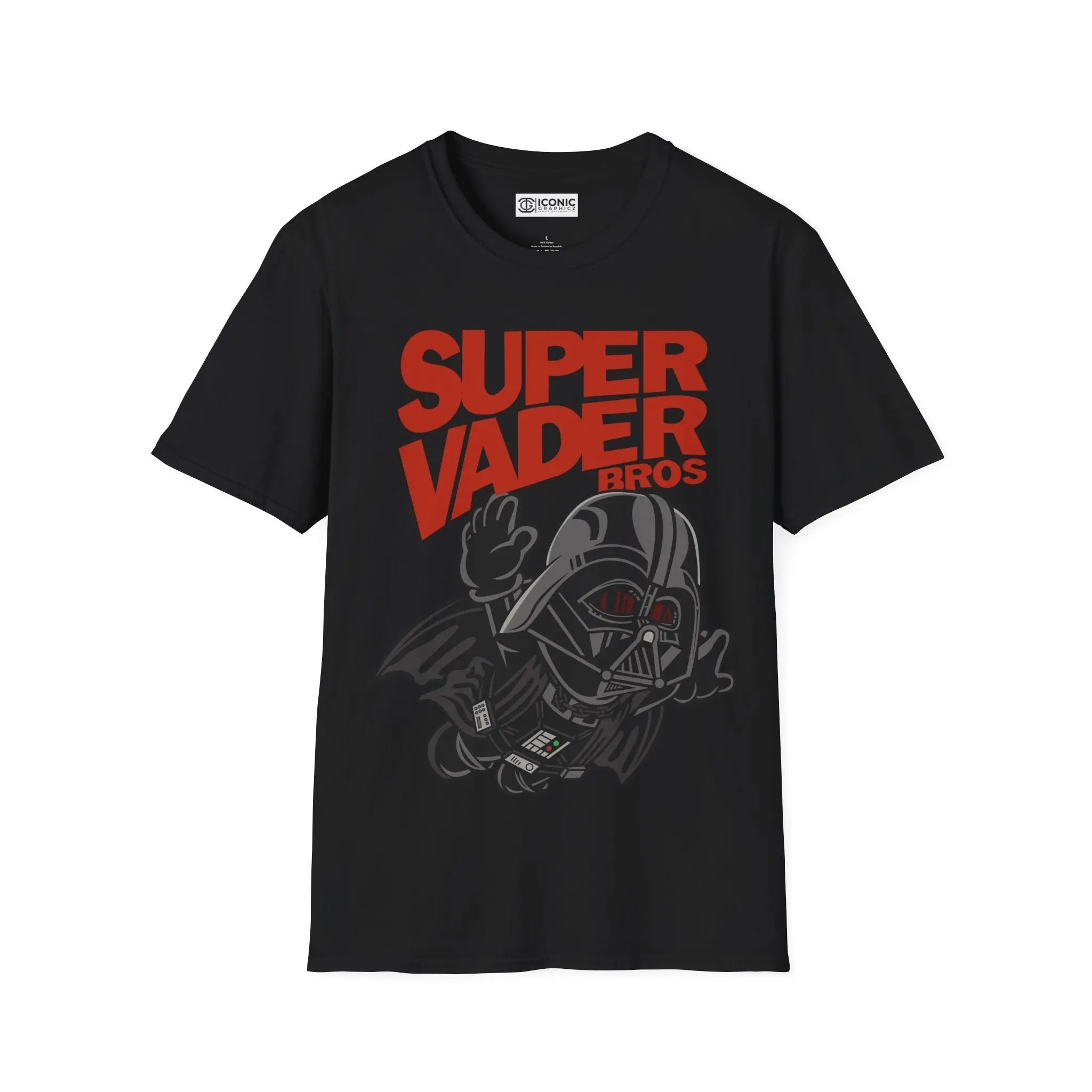 Super Mario Darrh Vader parody T-Shirt Printify