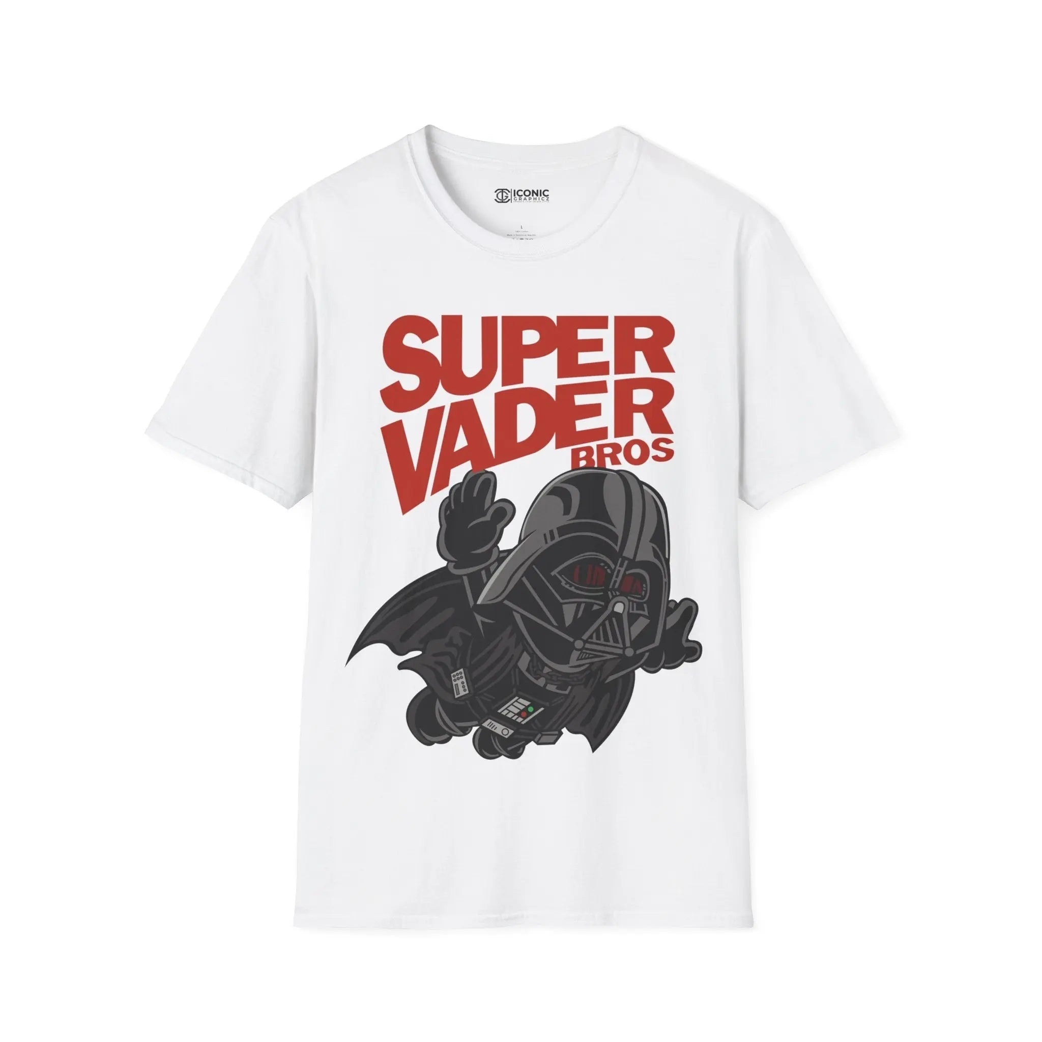 Super Mario Darrh Vader parody T-Shirt Printify