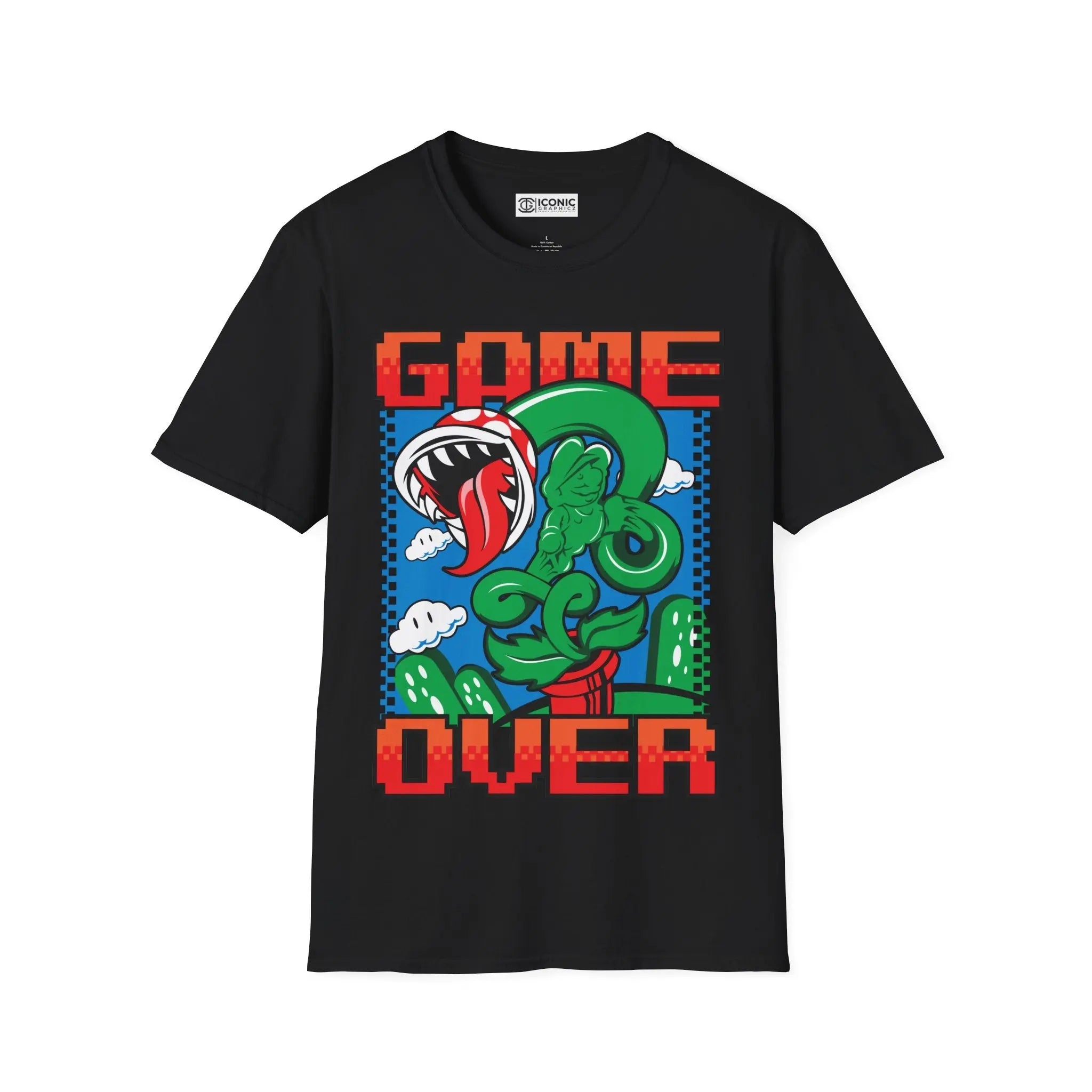 Super Mario Game Over T-Shirt Printify