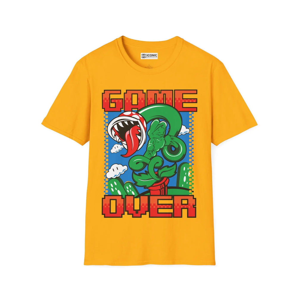 Super Mario Game Over T-Shirt Printify