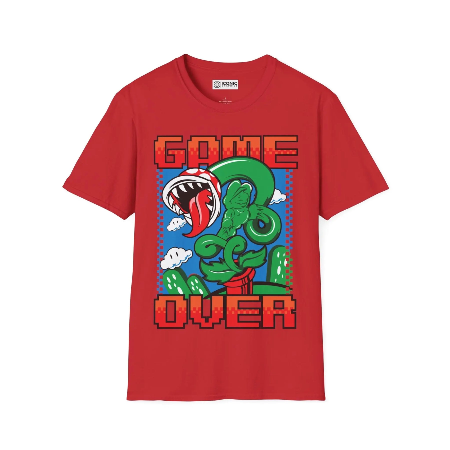 Super Mario Game Over T-Shirt Printify