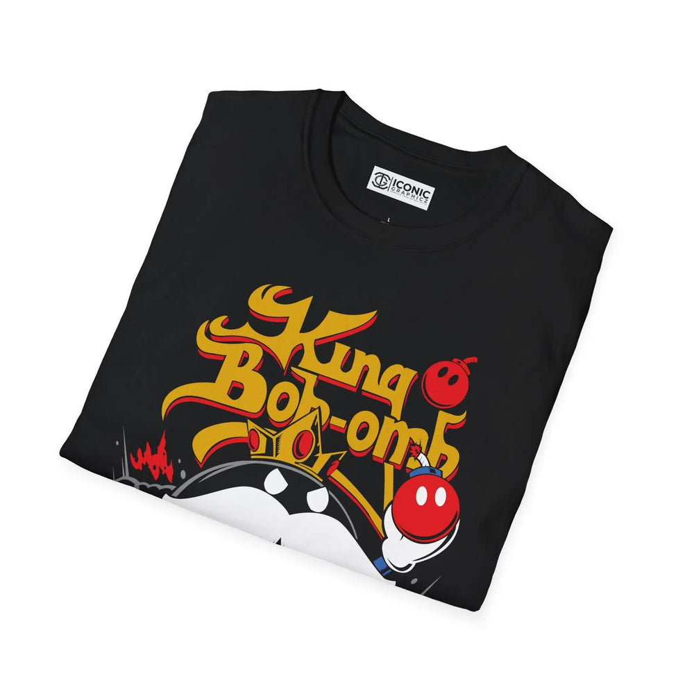 Super Mario King Bob-omb T-Shirt Printify