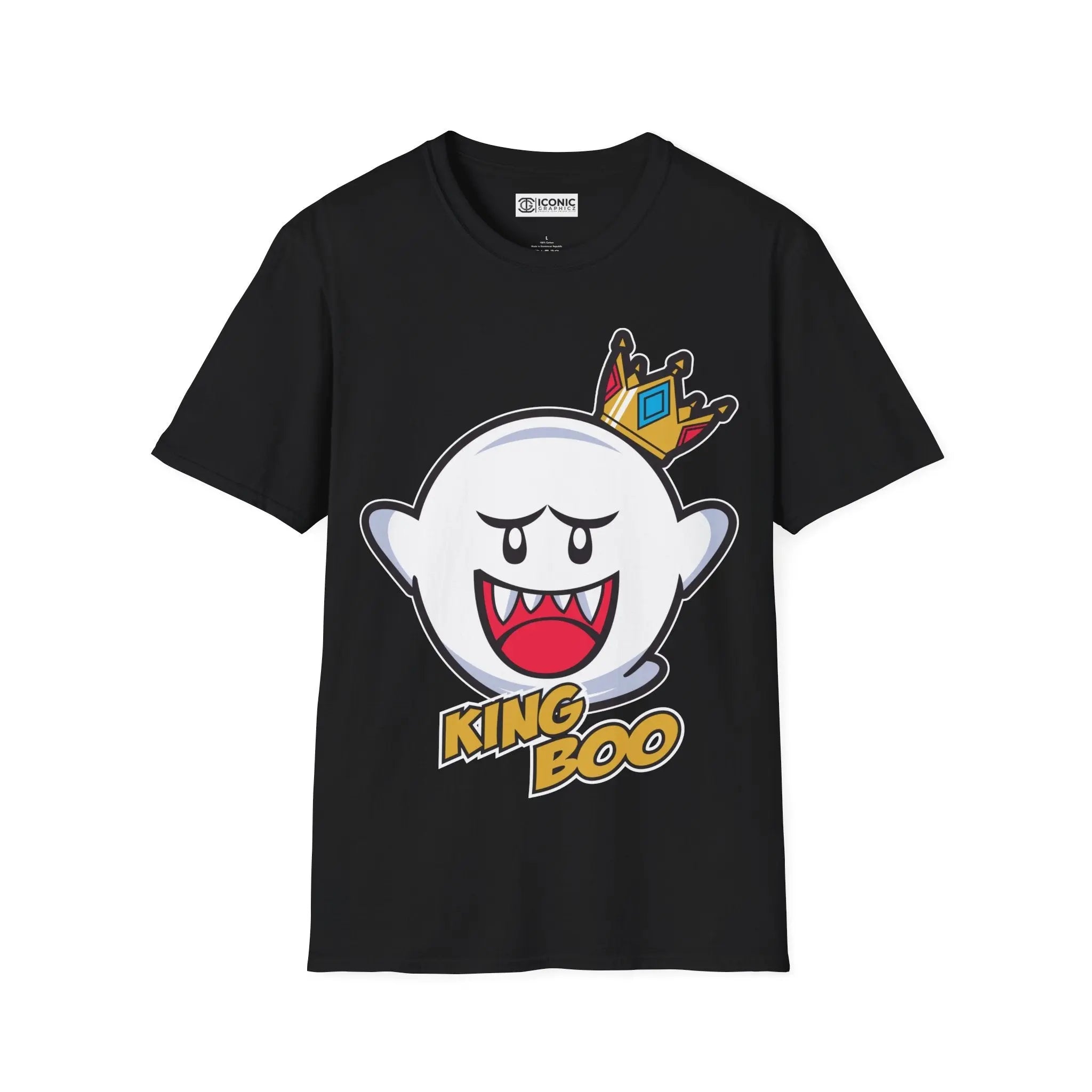 Super Mario King Boo T-Shirt Printify