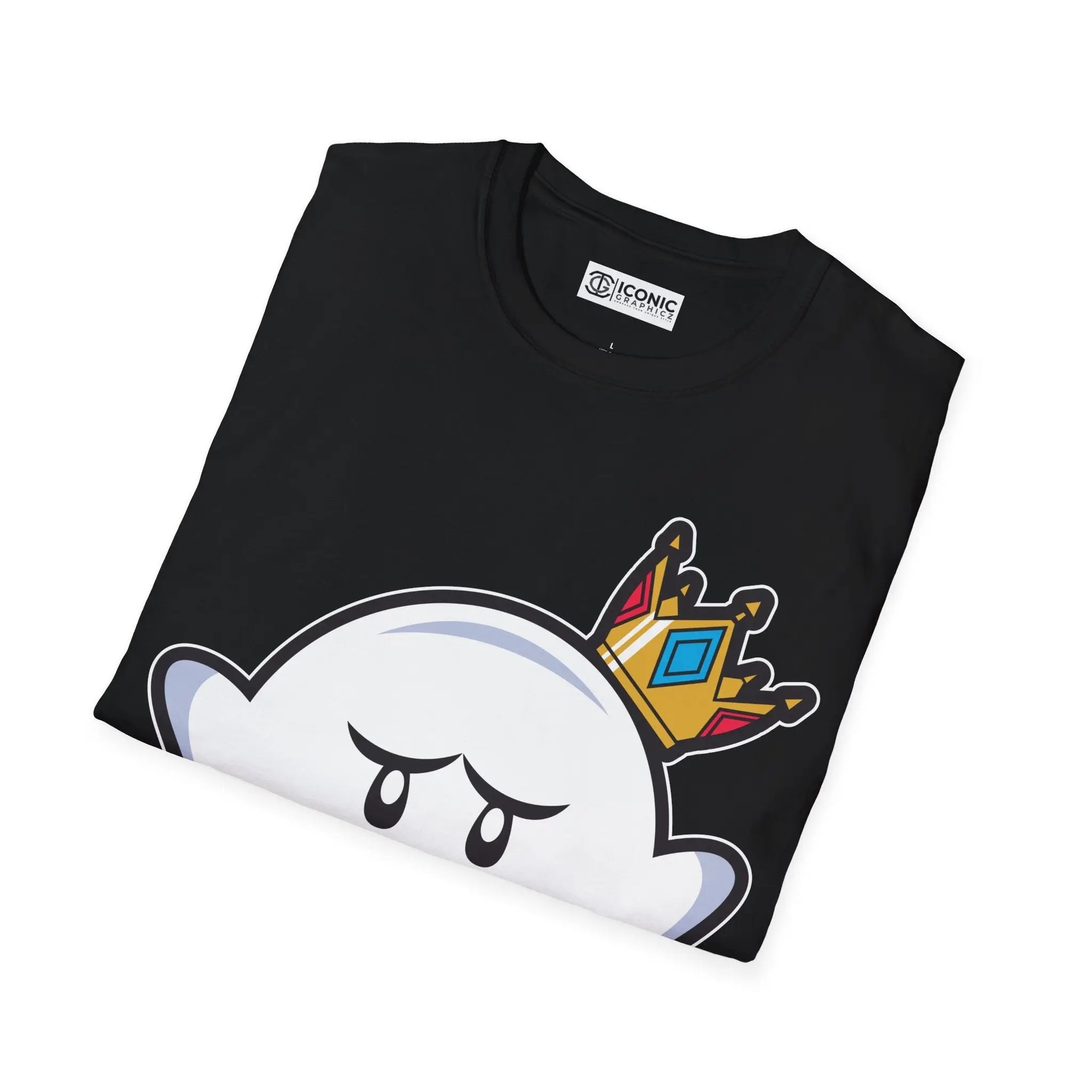 Super Mario King Boo T-Shirt Printify