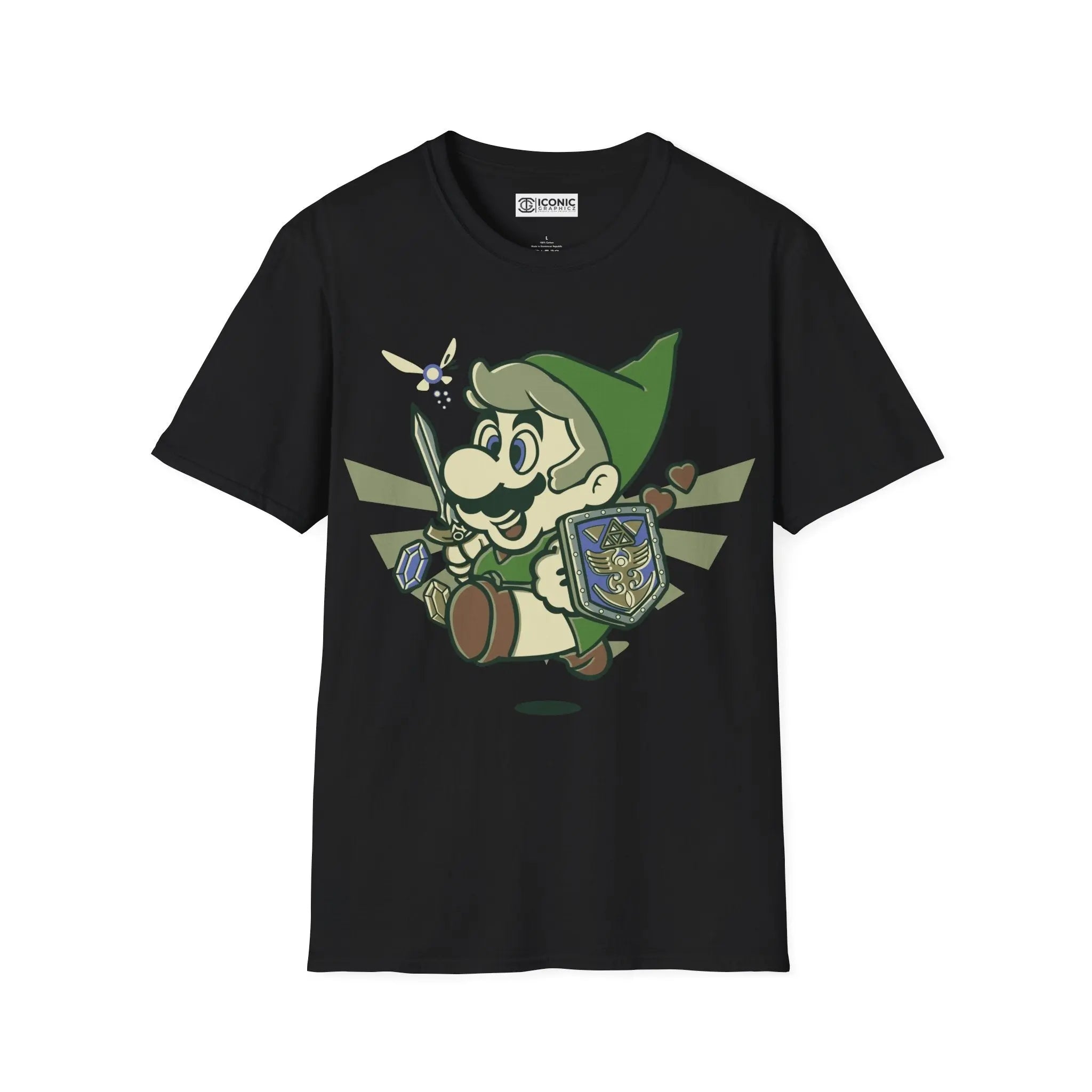 Super Mario Link parody T-Shirt Printify