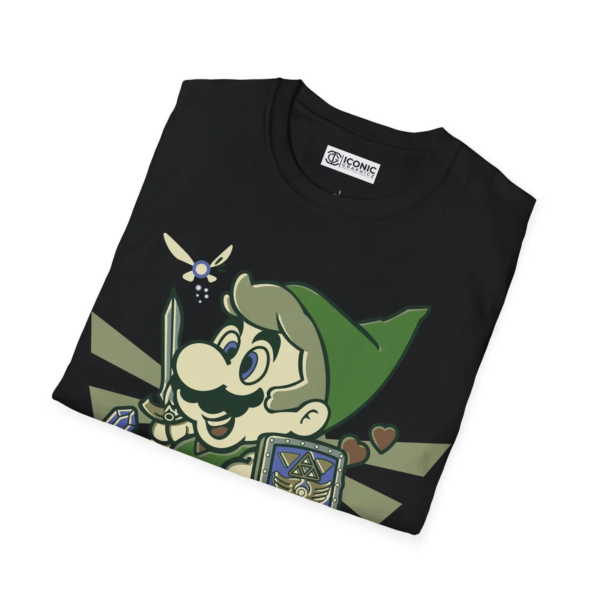 Super Mario Link parody T-Shirt Printify
