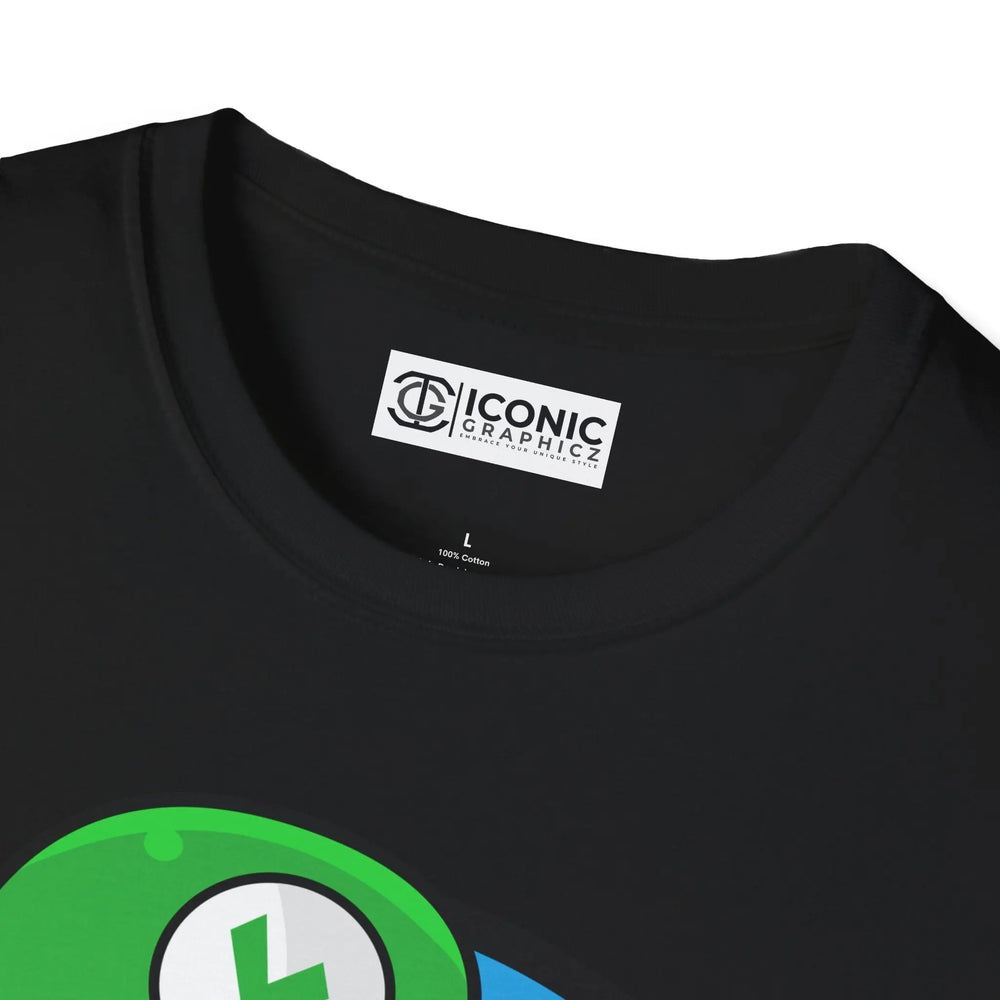 Super Mario Luigi T-Shirt Printify