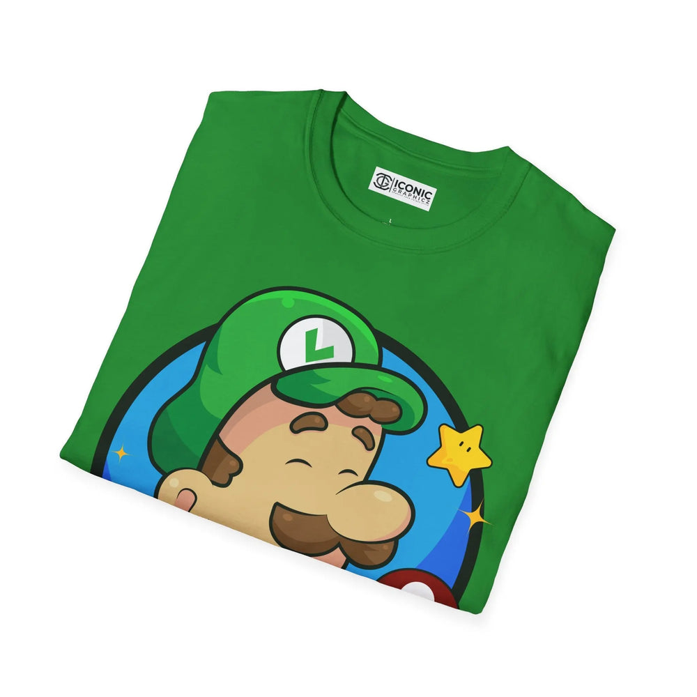 Super Mario Luigi T-Shirt Printify