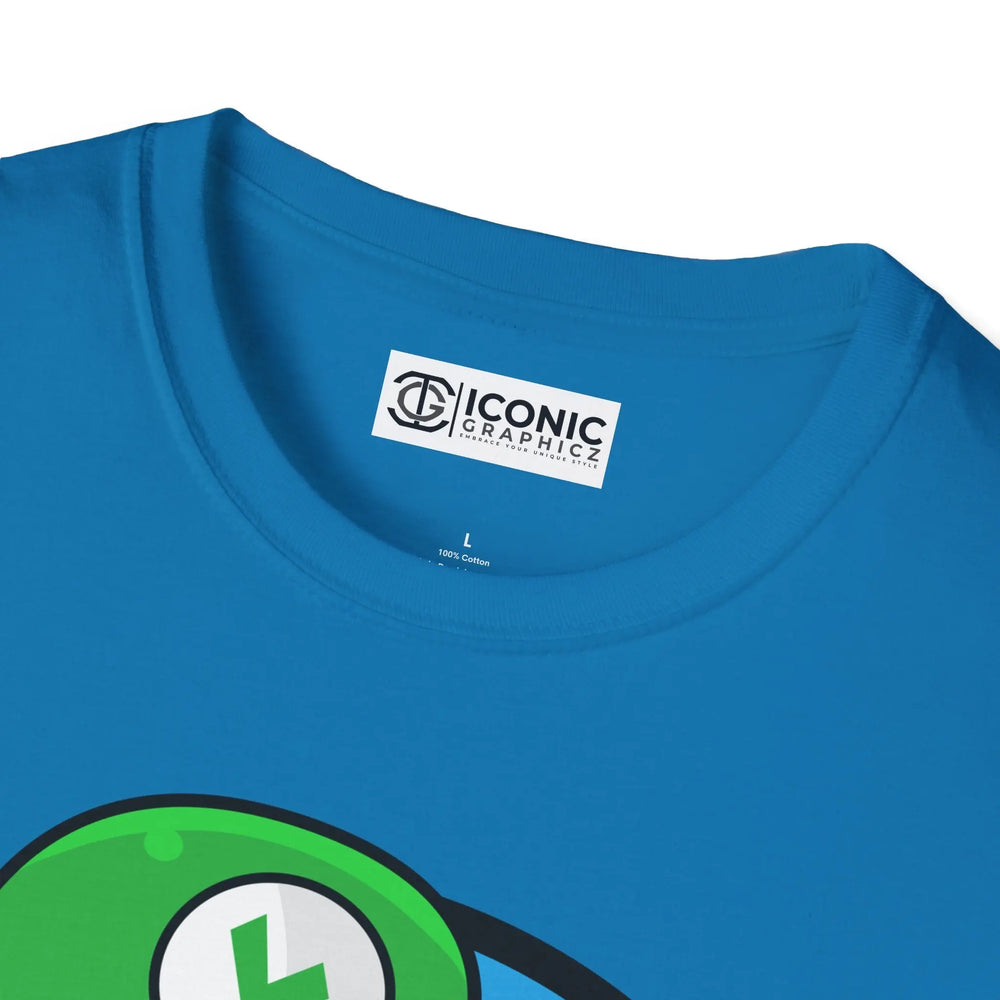 Super Mario Luigi T-Shirt Printify