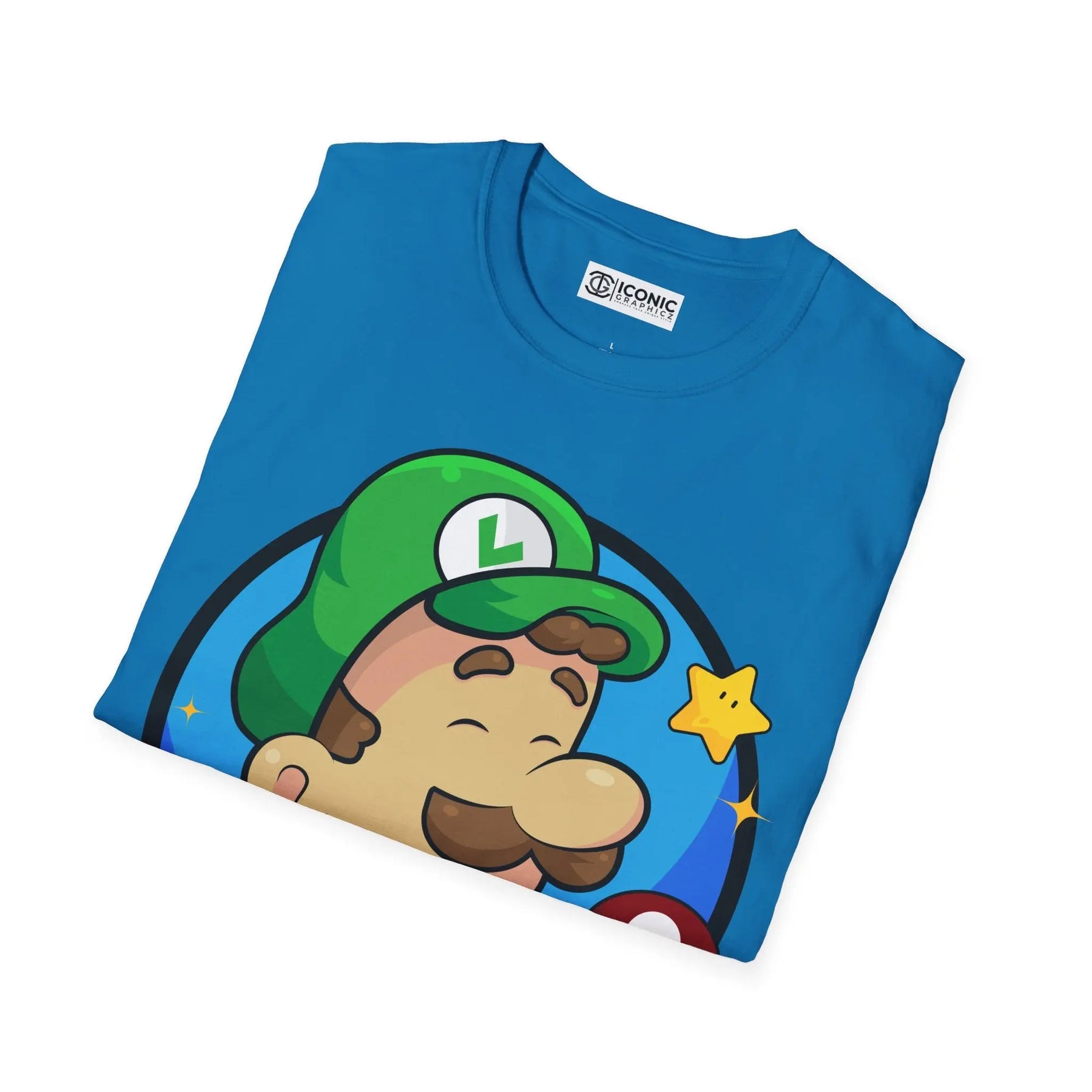 Super Mario Luigi T-Shirt Printify