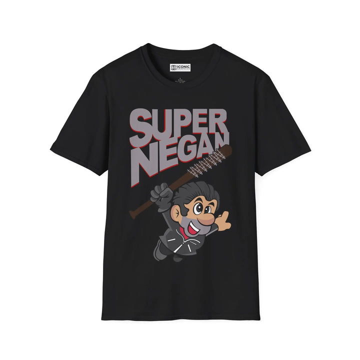 Super Mario Negan Parody T-Shirt Printify