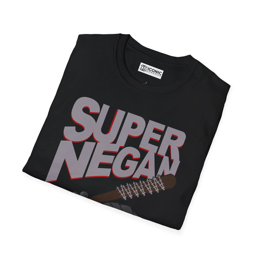 Super Mario Negan Parody T-Shirt Printify