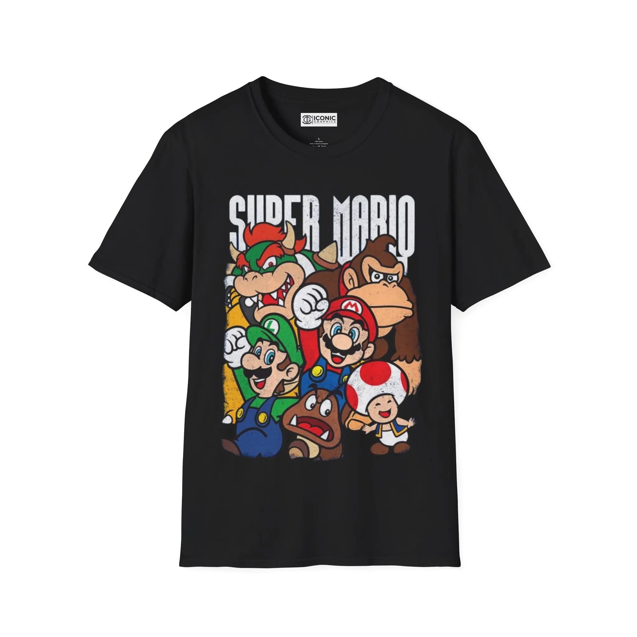 Super Mario T-Shirt Printify