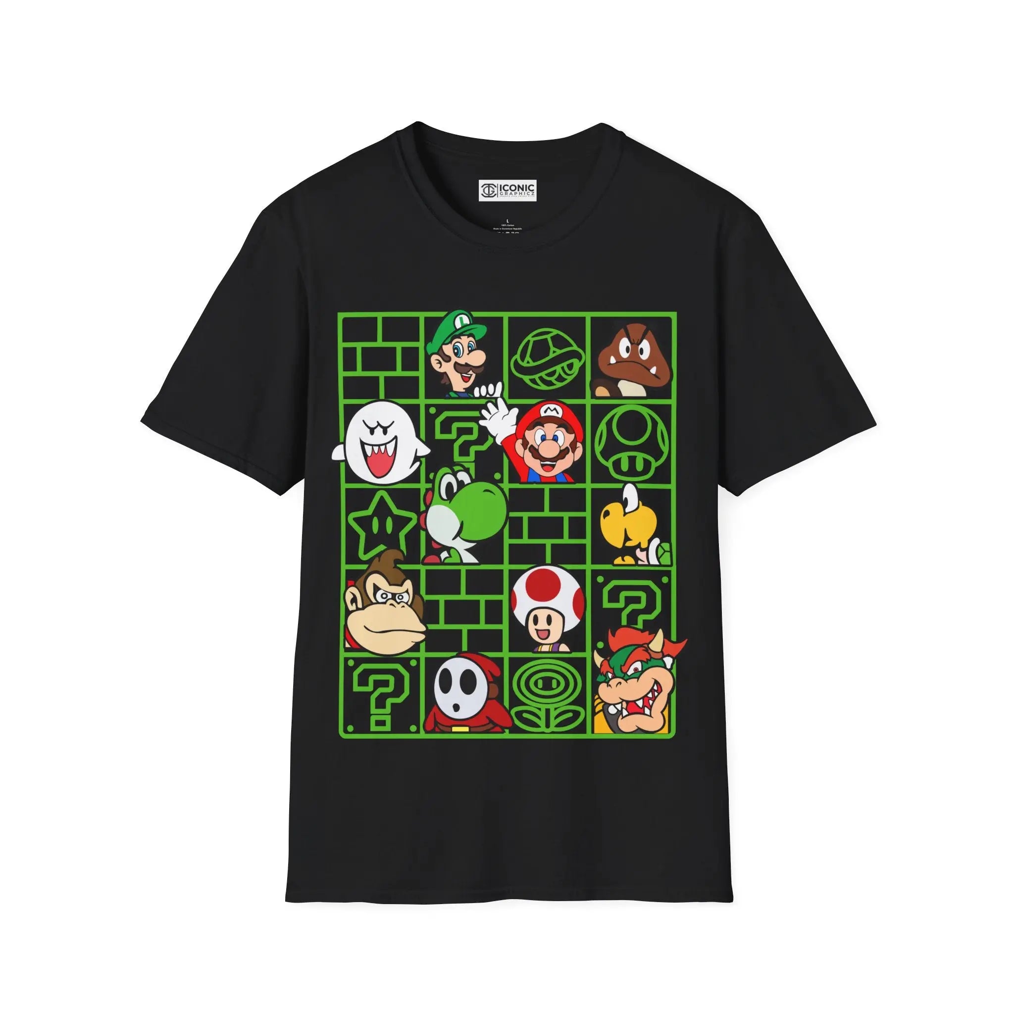 Super Mario T-Shirt Printify
