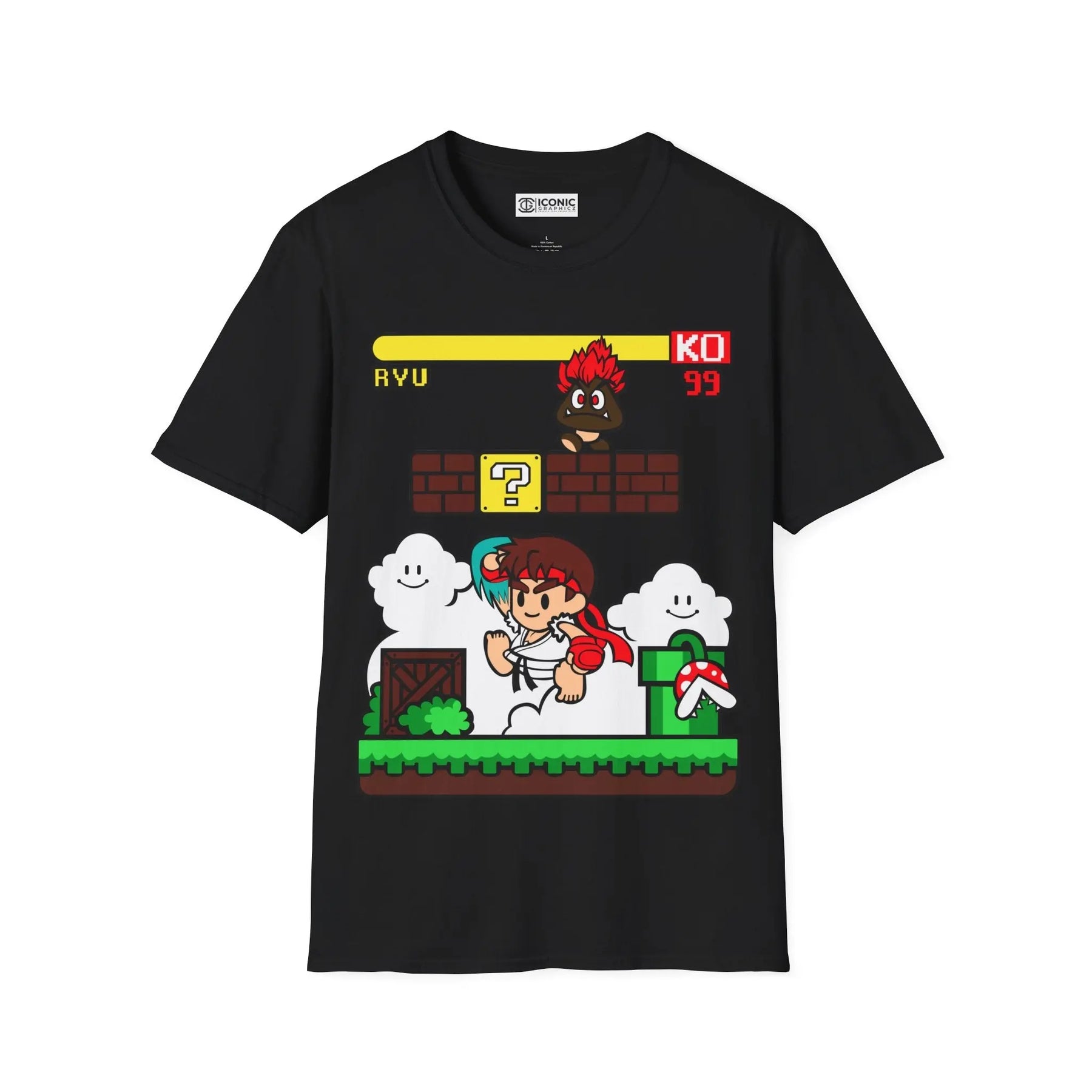 Super Mario T-Shirt Printify