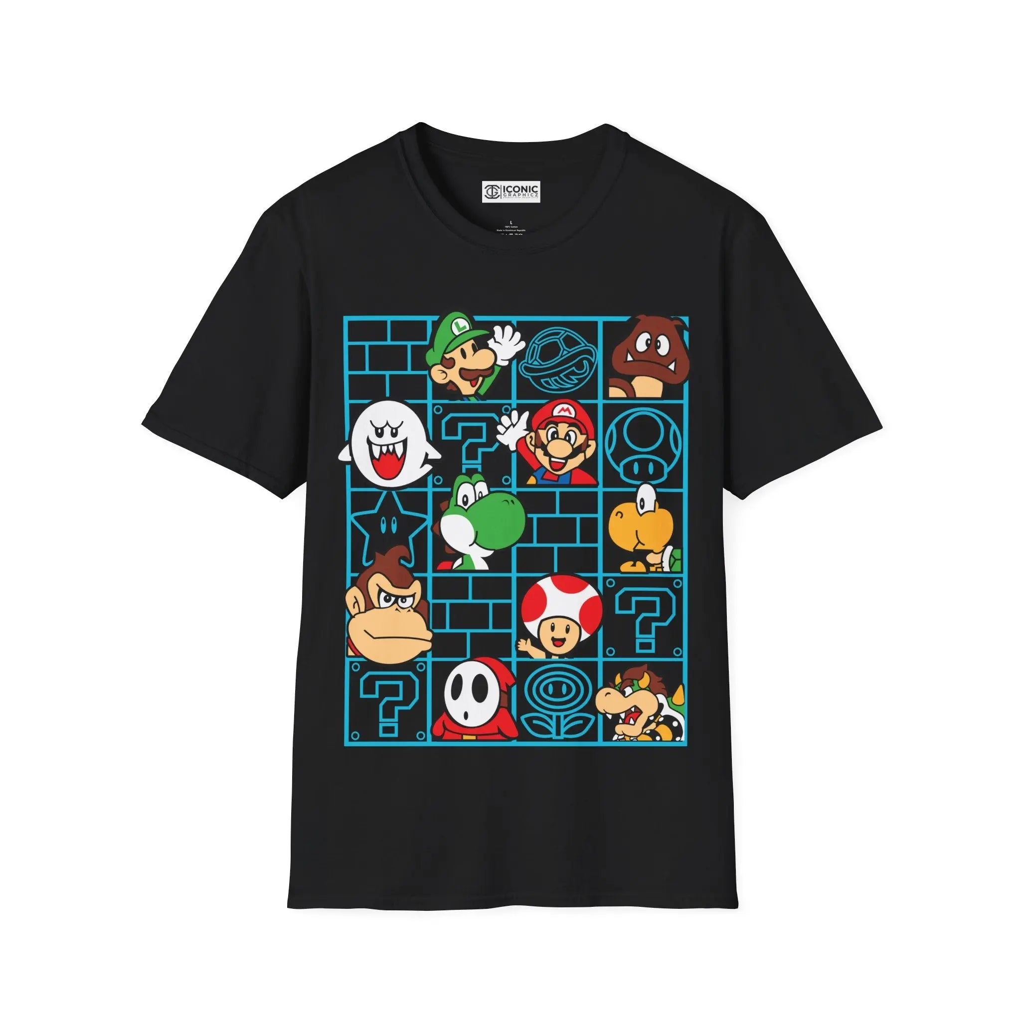 Super Mario T-Shirt Printify