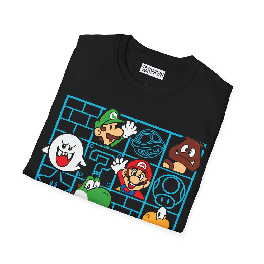 Super Mario T-Shirt Printify